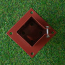 75mm x 75mm (3" x 3") Metal Garden Fence Post Holder & Spike