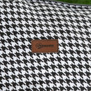 Outsunny Camping Bed w/ Carry Bag, Magazine Bag & Cup Holder, Black