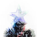 Christmas Time 3ft 90cm Green/White Artificial Christmas Tree W/ Prelit LED Lights-Multicolor