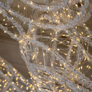 1.03m Light up Acrylic Christmas Reindeer Decoration with 1040 Warm White LEDs