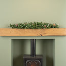 90cm Snow King Fir Christmas Swag Garland with Pine Cones & Snow Tips