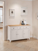 Richmond Sideboard - Elephant Grey/Pale Oak