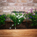 Tom Chambers Urban Dark Green Metal Herbaceous Garden Plant Support Grow Through Small 40cm X 20cm