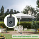 Outsunny Gazebo Weights Set Of 4 For Pop Up Gazebo, 48KG