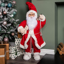 80cm Red Standing Mega Papa Noel Santa Claus Indoor Decoration