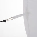 Outsunny 10ft Inflatable Snowman w/ Black Hat, Green Scarf for Garden Yard