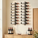 HOMCOM Wall Mount Wine Rack