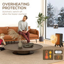 HOMCOM Oil Filled Radiator Portable Space Heater W/ 7 Fin, 3 Heat Settings