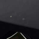 Outsunny 3 x 6m Pop Up Gazebo Height Adjustable Party Tent w/ Storage Bag Grey