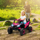 AIYAPLAY Kids Electric Car with Remote Control for Kids 3-5 Years, Pink