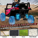 AIYAPLAY Kids Electric Car with Remote Control for Kids 3-5 Years, Pink