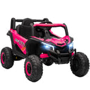 AIYAPLAY Kids Electric Car with Remote Control for Kids 3-5 Years, Pink
