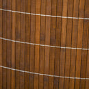 HOMCOM 55L Bamboo Corner Laundry Hamper Bamboo Laundry Basket Brown