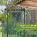Outsunny Fruit Cage, Plant Protection Tent, Green