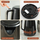 HOMCOM 1.7L Fast Boil Electric Kettle And 2 Slice Water Toaster Set