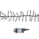 6.2m 480 LED Christmas Cluster String Lights with Timer in Rainbow