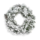 50cm Premier Christmas Snow Flocked Door Wreath