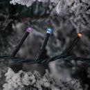 37.5m 1500 LED TreeBrights Christmas String Lights with Timer in Rainbow