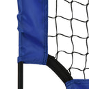 HOMCOM Football Goal Folding Outdoor With All Weather Net Teens Adults 6'x3'