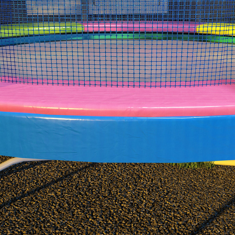 SPORTNOW 8FT Trampoline Pad Spring Cover, Waterproof