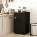 HOMCOM 85L Freestanding Under Counter Fridge with Chiller Box