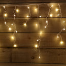 7.5m 300 LED Frosted IcicleBrights Christmas String Lights in Warm White