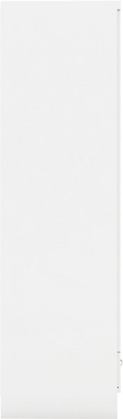 NEVADA 1 DOOR 1 DRAWER WARDROBE - WHITE GLOSS