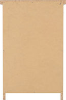 NEVADA 3 DRAWER BEDSIDE - OYSTER GLOSS/LIGHT OAK EFFECT VENEER