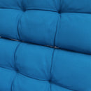 Outsunny 2pc Outdoor Seat Cushion with Backrest, Ties, for Garden