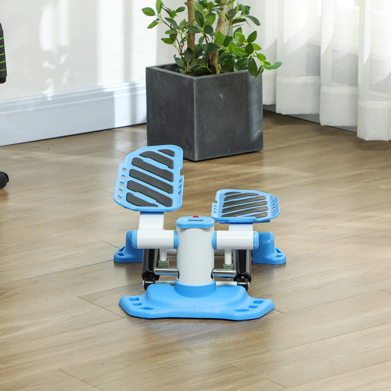 HOMCOM Portable Mini Stepper Step Machine for Home Gym Office Exercise