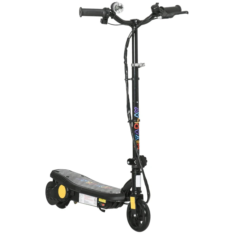 HOMCOM Kids 12km/h Electric Ride On eScooter 120w - Black