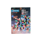 400 LED 40m Premier Christmas Indoor Outdoor Multi Function Battery Operated String Lights with Timer in Multicoloured