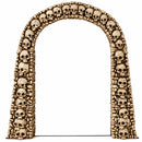 Home Accents 7.5ft Tall Skull and Bones Halloween Entrance Archway Decoration