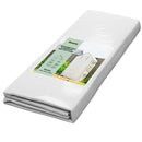 Outsunny PE Greenhouse Cover Replacement with Door and Mesh Windows, White