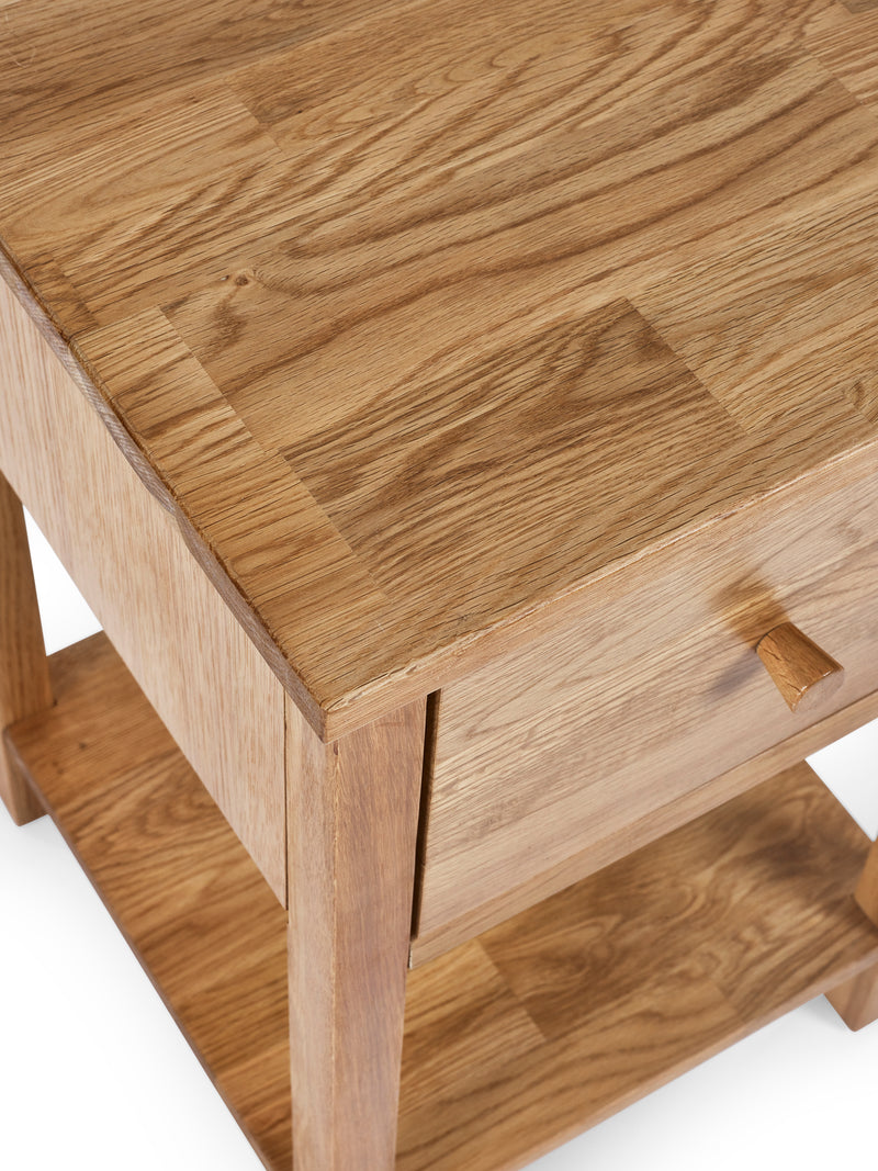 Coxmoor 1 Drawer - Oak