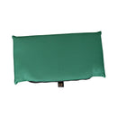 52 x 20cm Back Cushion for Single Wooden Garden Chair in Green