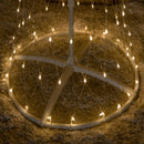 1.8m Light up Christmas Cone Tree with 220 Warm White LEDs and Timer Function