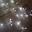 1000 LED 20m Premier Tree Ultra Brights Indoor Outdoor Multifunction Christmas Lights with Timer on Green Wire in Cool White