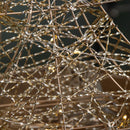 40cm Battery Operated Light up Gold Weave Christmas Tree with Warm White LEDs
