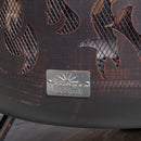 60cm Black Steel Fuego Deepbowl Outdoor Firepit