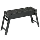 Outsunny Portable Charcoal Grill With Pull-Out Charcoal Basin