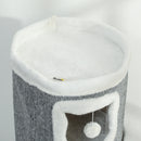 PawHut 101 Cm Cat Tree Cat Condo For Indoor Cats With Sisal Scratching Post