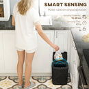 HOMCOM 15L Sensor Bin, Automatic Touchless Kitchen Bin, Battery Operated