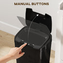 HOMCOM 15L Sensor Bin, Automatic Touchless Kitchen Bin, Battery Operated