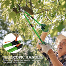 Outsunny Telescopic Bypass Loppers, 64.5-90 cm Extendable Garden Loppers