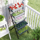 Outsunny 5-Tier Raised Garden Bed, Ladder Planter With 5 Removable Boxes