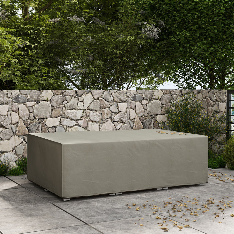 Outsunny Garden Furniture Cover Outdoor Waterproof Rattan Set Rain Protection