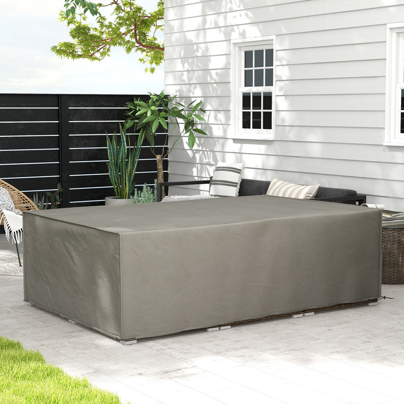 Outsunny Garden Furniture Cover Outdoor Waterproof Rattan Set Rain Protection