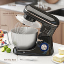 HOMCOM Electric Stand Mixer, 4.5L Food Mixer With Dough Hook, Whisk