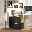 Vinsetto Lockable Mobile Filing Cabinet w/ 3 Drawers 39 x 48 x 60 cm
